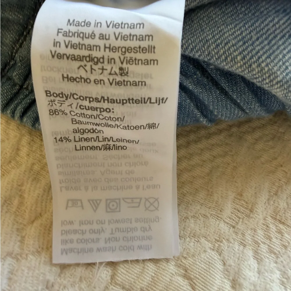 Madewell Pull-On, Wide Leg Crop Pants, Size S - Picture 5 of 5